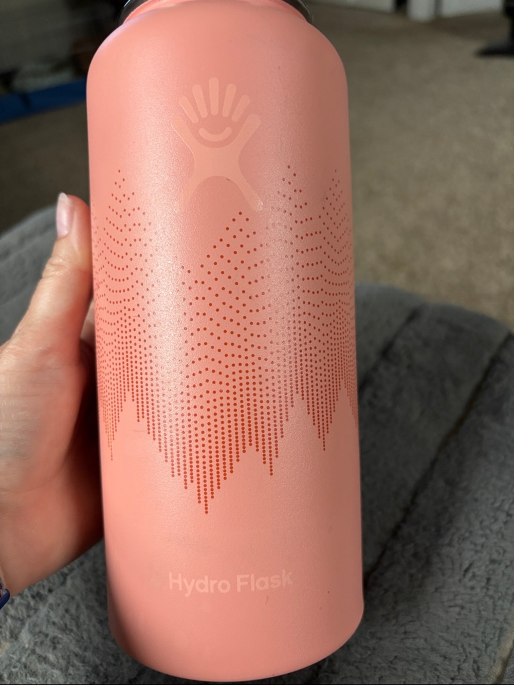 32oz Hydro Flask Alpenglow Pink  Limited Edition Wide Mouth Bottle Rare - Picture 8 of 8